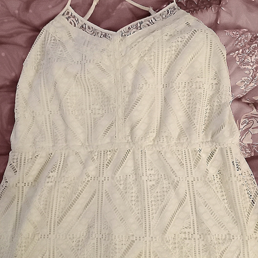 Women's Summer Lace Long Lace Dress